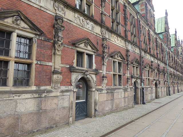 Facade of Copenhagen Børsen